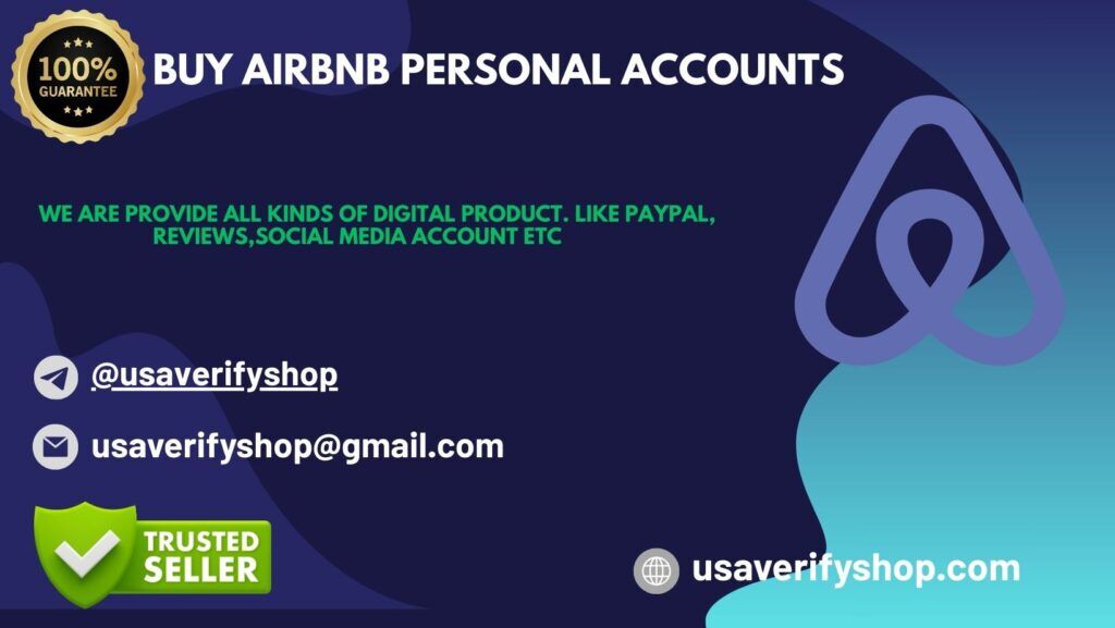 Buy Airbnb Personal Accounts