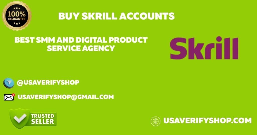 Buy Skrill Accounts