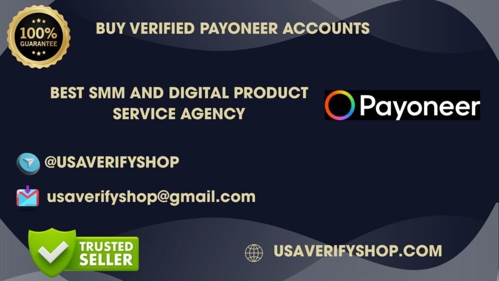 Buy Verified Payoneer Accounts